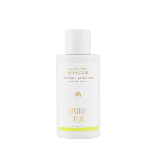 Pure Fiji Milk Bath Soak Lime Blossom 415ml