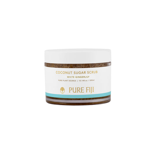 Pure Fiji Sugar Scrub White Gingerlily 300ml