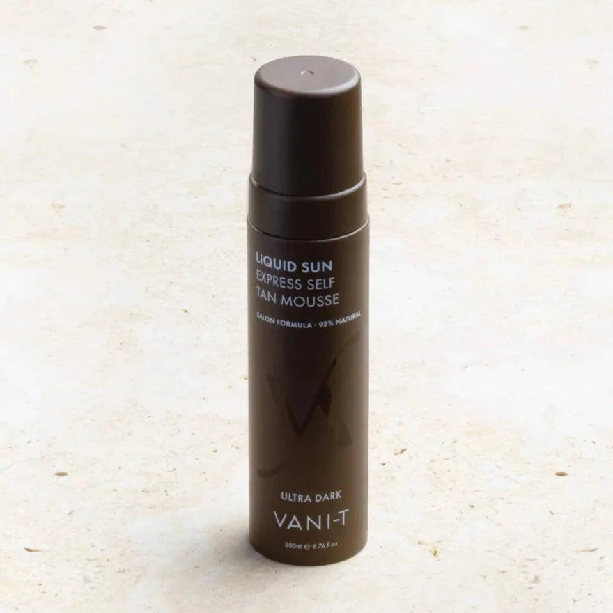 Vani-T: Liquid Sun Express Self Tan Mousse 200ml - ULTRA DARK – The ...