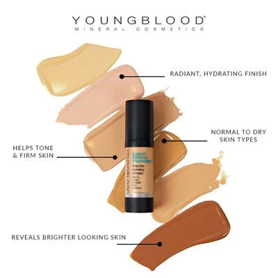 Young Blood Liquid Mineral Foundation Pebble